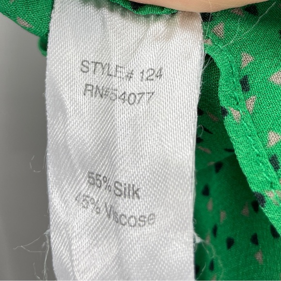 CAbi Sleeveless Top Style #124 Kelly Green Size Medium - Picture 8 of 8